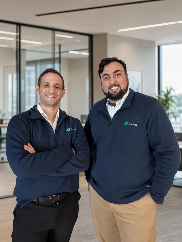 Artomai's founding leadership, Andrew Cohen and Huzaifah Din